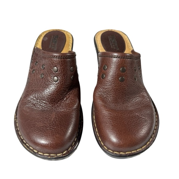 Born Women's Brown Leather Mules - Picture 1 of 8